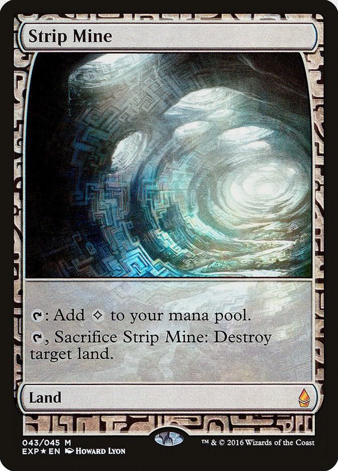 Strip Mine 43 (Zendikar Expeditions)  - Foil | Good Games Adelaide SA