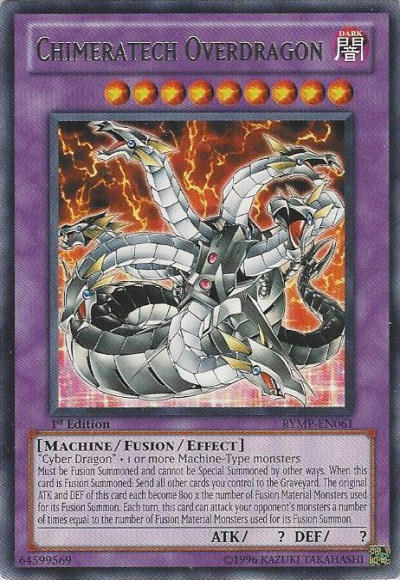 Chimeratech Overdragon [RYMP-EN061] Rare | Good Games Adelaide SA