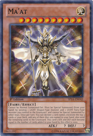 Ma'at [SP14-EN042] Starfoil Rare | Good Games Adelaide SA