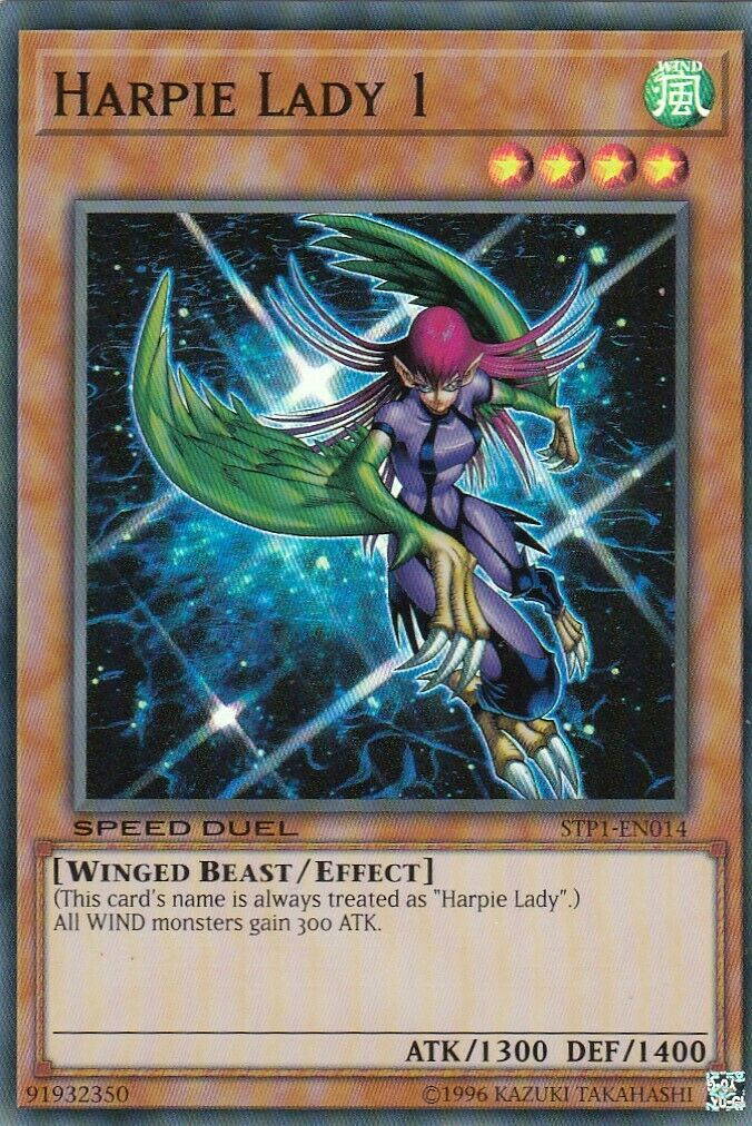 Harpie Lady 1 [STP1-EN014] Super Rare | Good Games Adelaide SA