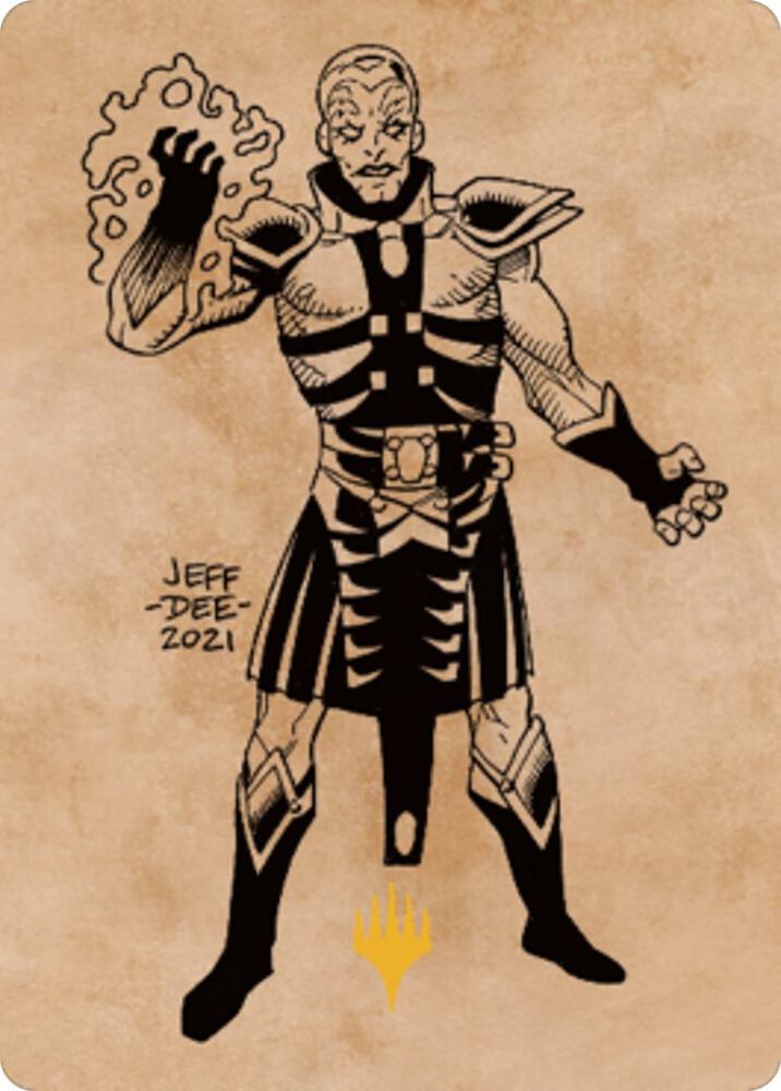 Jon Irenicus Shattered One Art Card 67 81 Gold Stamped 67 (Art Series: Commander Legends: Battle for Baldur's Gate)  | Good Games Adelaide SA