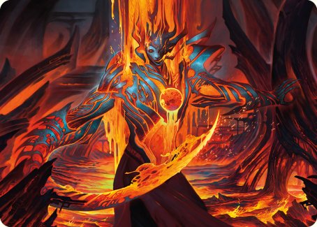 Free From Flesh Art Card [Phyrexia: All Will Be One Art Series] | Good Games Adelaide SA