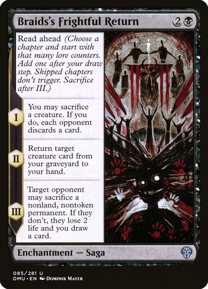 Braids's Frightful Return 85 (Dominaria United)  | Good Games Adelaide SA