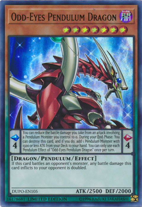 Odd-Eyes Pendulum Dragon [DUPO-EN105] Ultra Rare | Good Games Adelaide SA