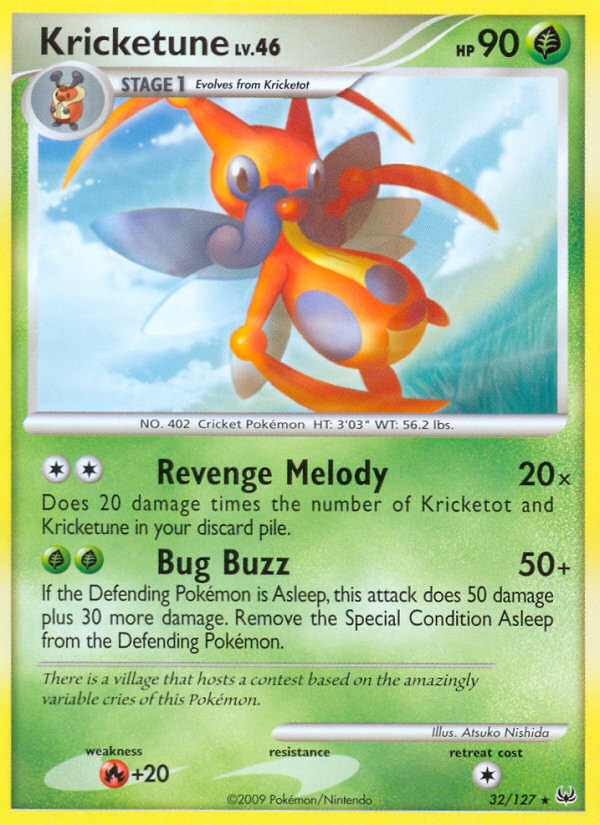 Kricketune (32/127) [Platinum: Base Set] | Good Games Adelaide SA