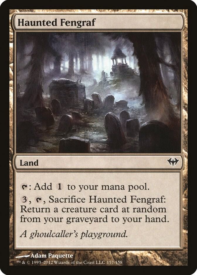 Haunted Fengraf 157 (Dark Ascension)  - Foil | Good Games Adelaide SA