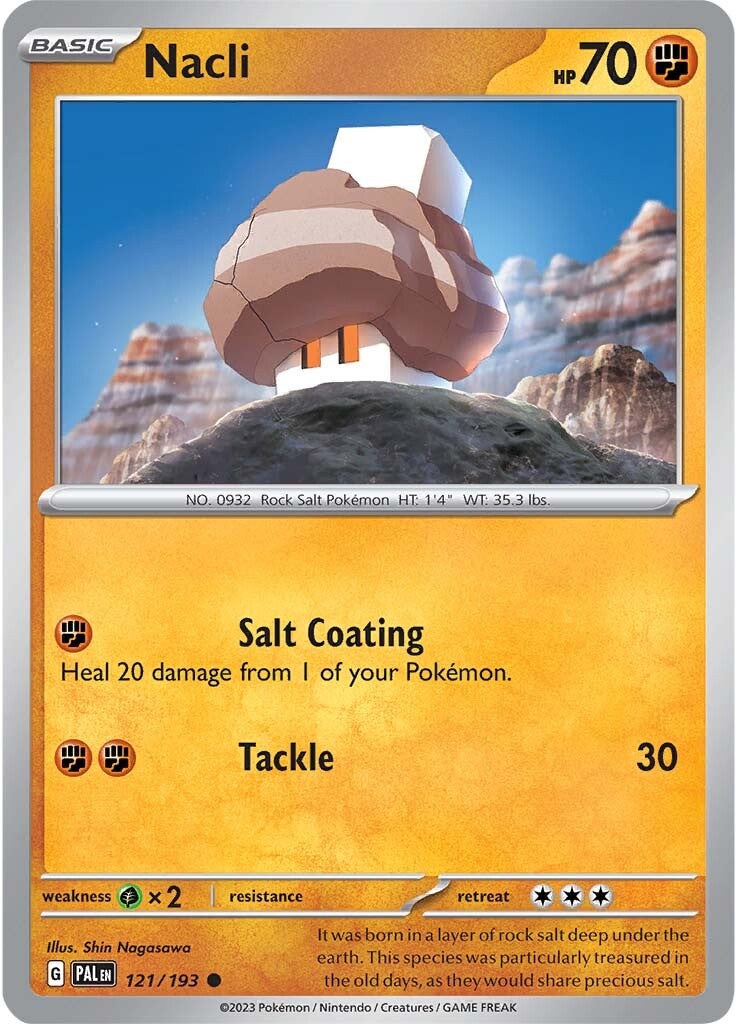 Nacli (121/193) [Scarlet & Violet: Paldea Evolved] | Good Games Adelaide SA