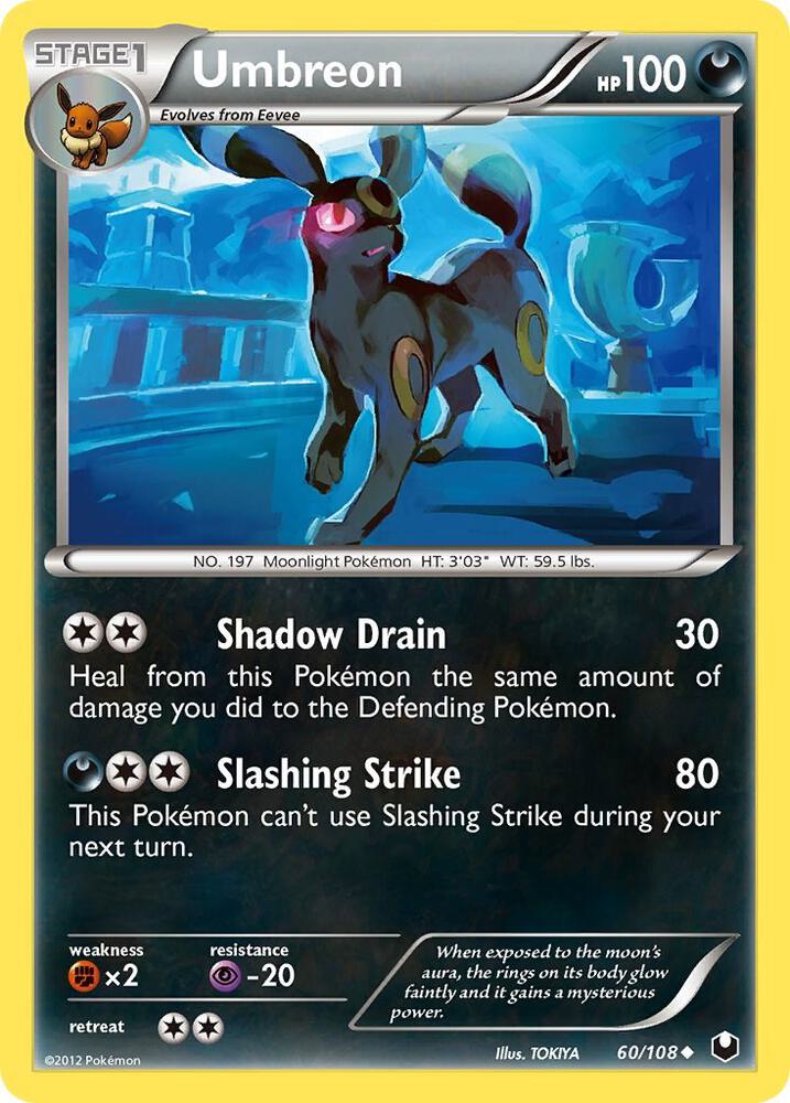 Umbreon 60 60/108 (Dark Explorers)  | Good Games Adelaide SA