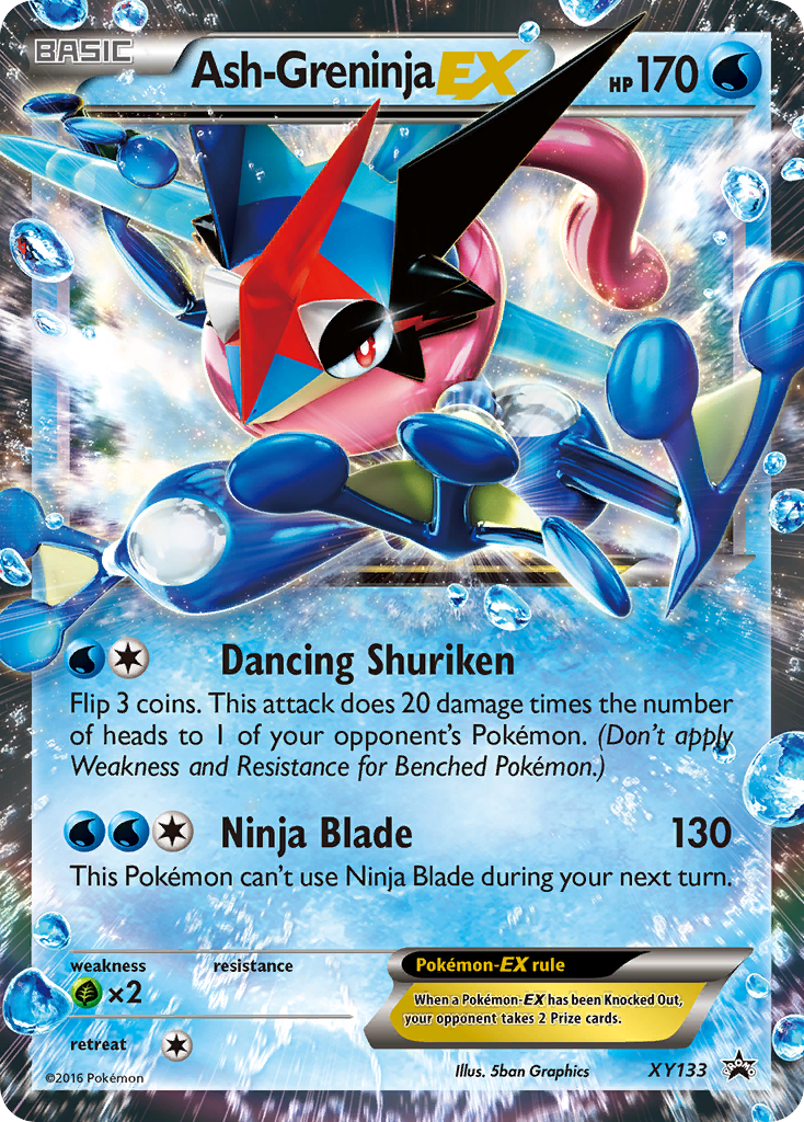 Ash-Greninja EX (XY133) [XY: Black Star Promos] | Good Games Adelaide SA