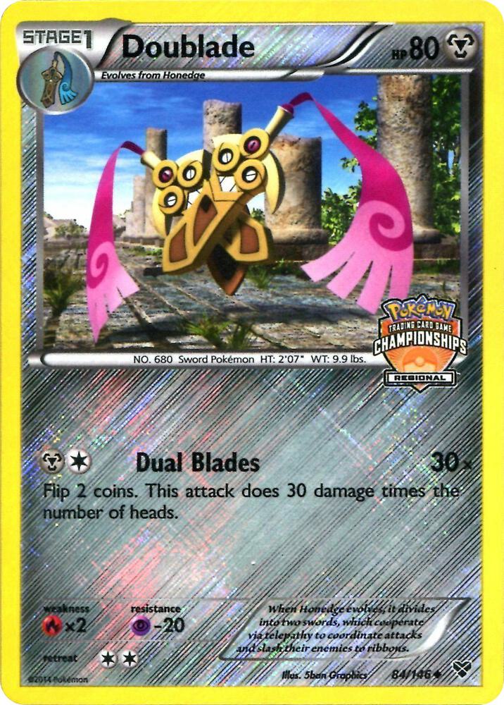Doublade 84 146 Regional Championships 084/146 (League & Championship Cards)  - Reverse Holofoil | Good Games Adelaide SA