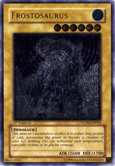 Frostosaurus [STON-EN002] Ultimate Rare | Good Games Adelaide SA