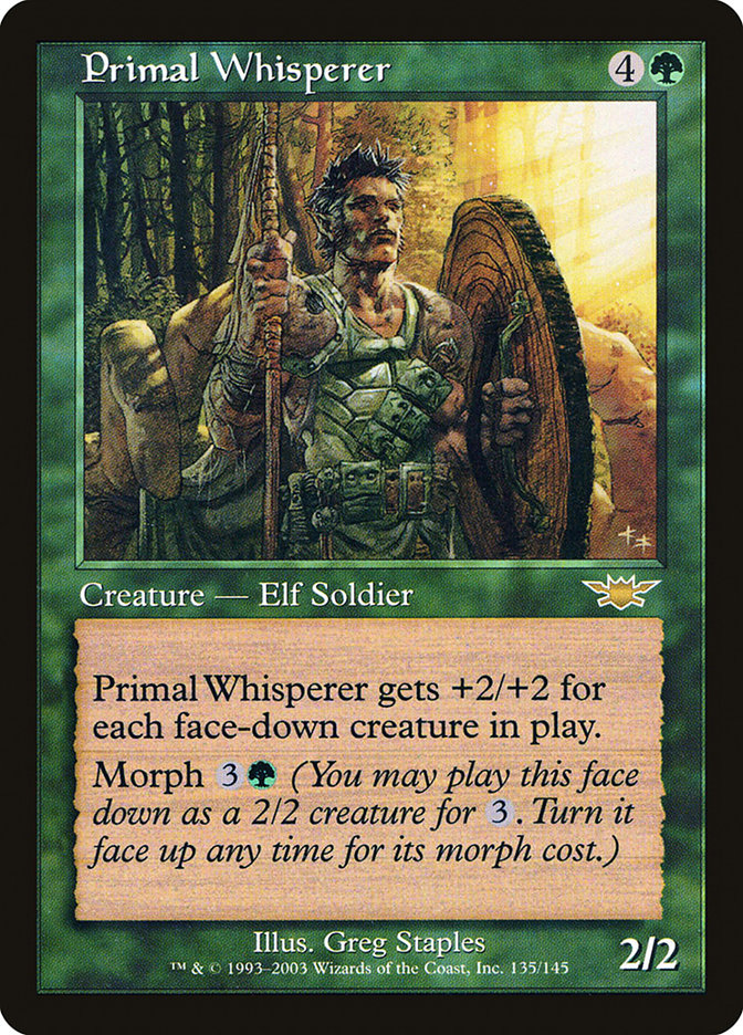 Primal Whisperer 135 (Legions)  - Foil | Good Games Adelaide SA
