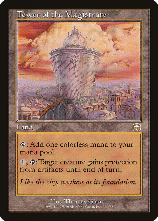 Tower of the Magistrate 330 (Mercadian Masques)  | Good Games Adelaide SA