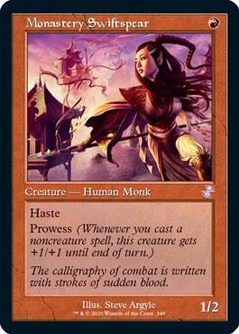 Monastery Swiftspear 349 (Time Spiral: Remastered)  - Foil | Good Games Adelaide SA