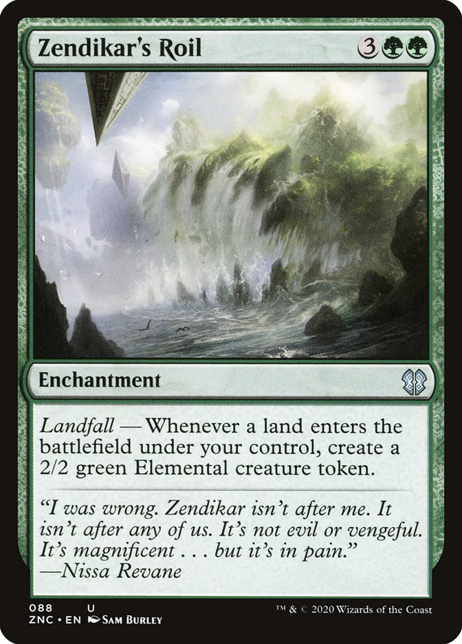 Zendikar's Roil [Zendikar Rising Commander] | Good Games Adelaide SA