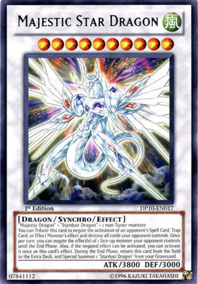 Majestic Star Dragon [DP10-EN017] Rare | Good Games Adelaide SA
