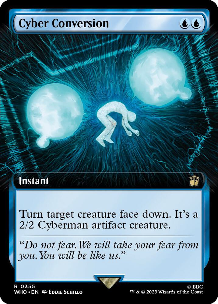 Cyber Conversion 355 (Universes Beyond: Doctor Who)  - Foil | Good Games Adelaide SA