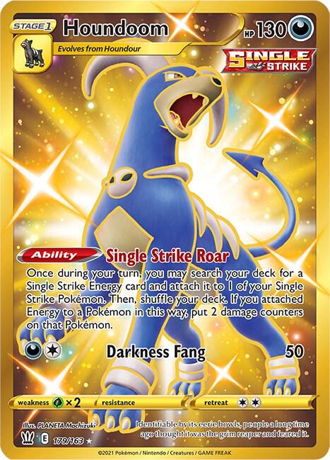 Houndoom Secret 179/163 (SWSH05: Battle Styles)  - Holofoil | Good Games Adelaide SA