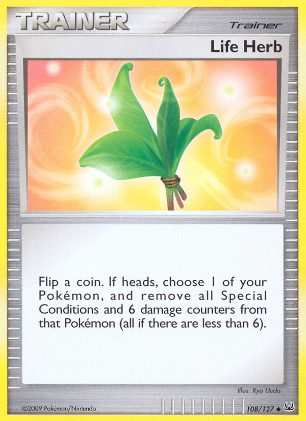 Life Herb (108/127) [Platinum: Base Set] | Good Games Adelaide SA