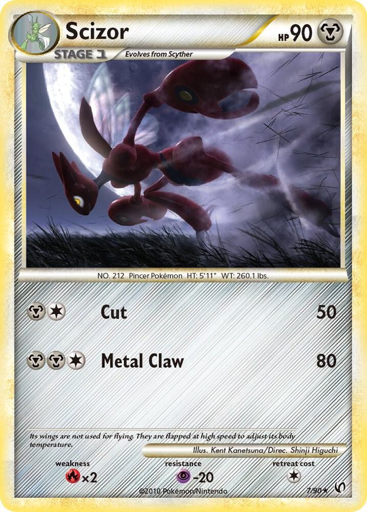 Scizor 7/90 (Undaunted)  - Reverse Holofoil | Good Games Adelaide SA