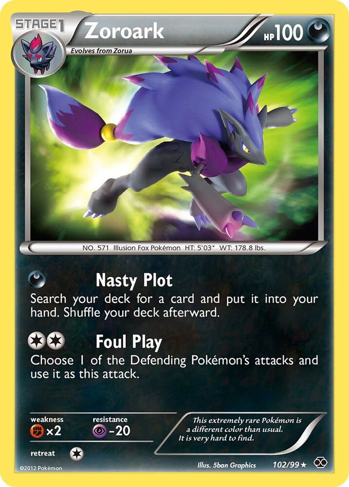 Zoroark 102/99 (Next Destinies)  - Holofoil | Good Games Adelaide SA