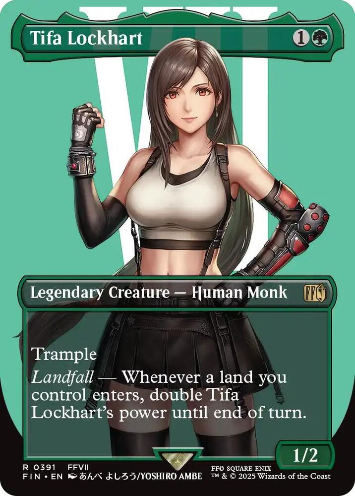 Tifa Lockhart  391 (FINAL FANTASY)  - Borderless | Good Games Adelaide SA