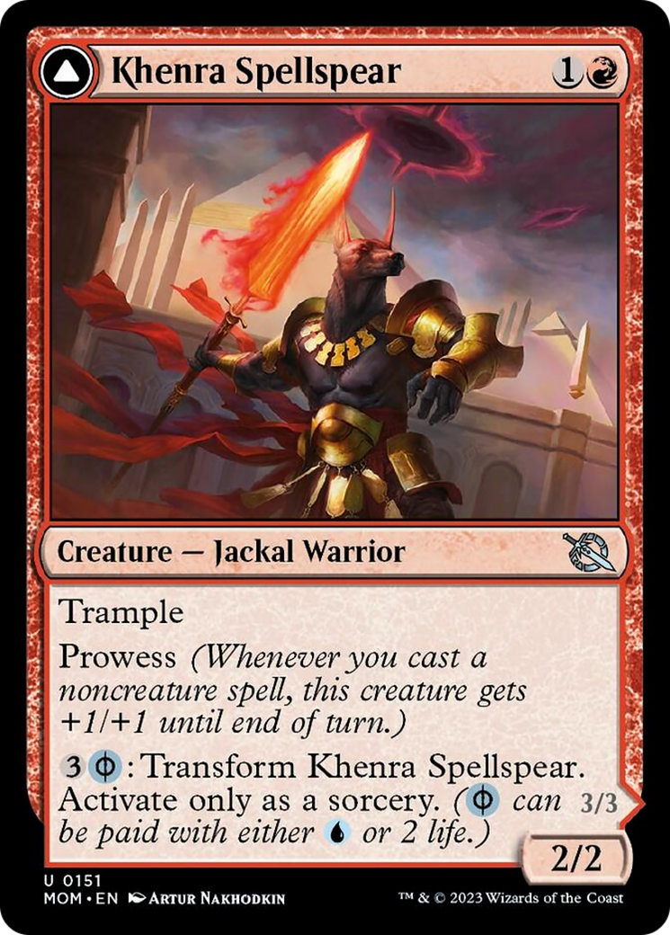 Khenra Spellspear // Gitaxian Spellstalker [March of the Machine] | Good Games Adelaide SA