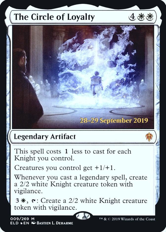 The Circle of Loyalty 9 (Prerelease Cards)  - Foil | Good Games Adelaide SA