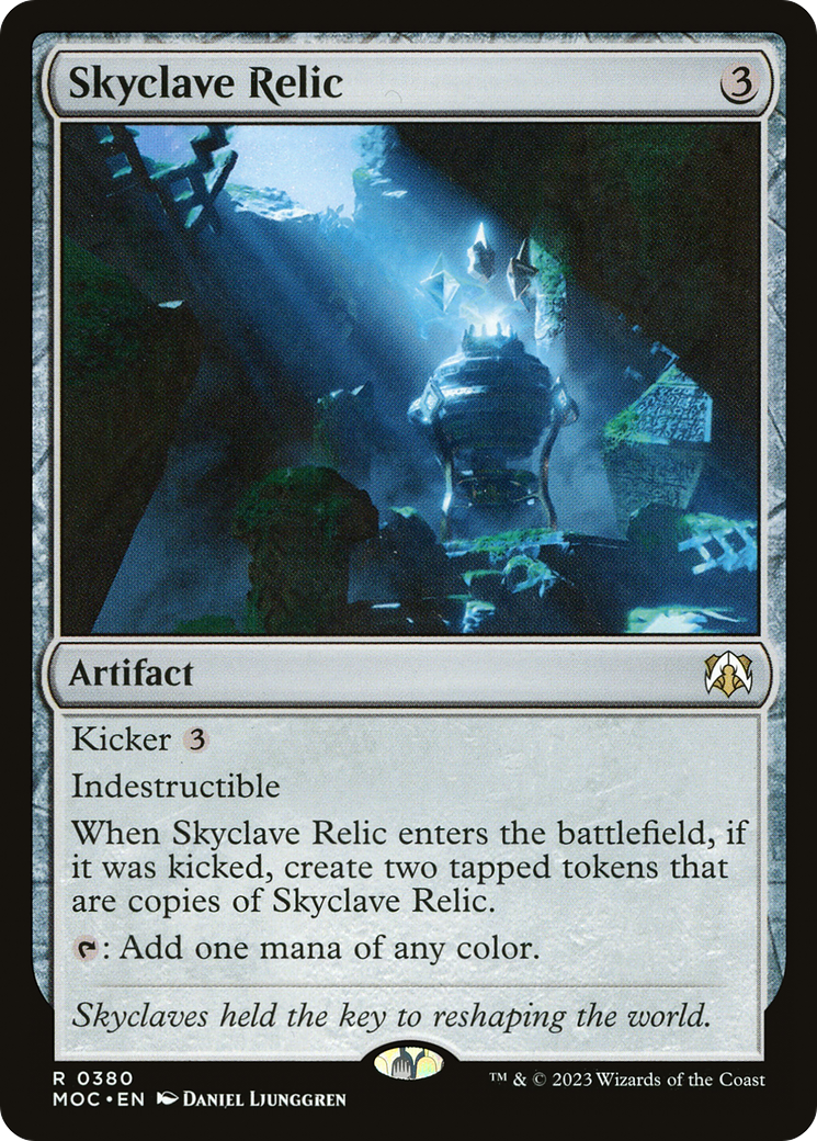 Skyclave Relic [March of the Machine Commander] | Good Games Adelaide SA
