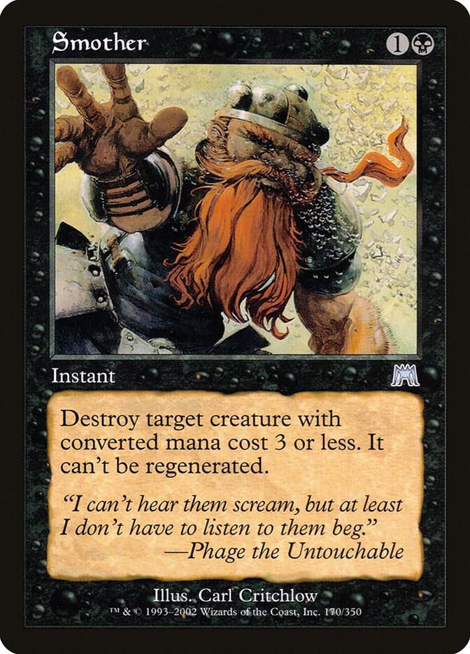 Smother 170 (Onslaught)  - Foil | Good Games Adelaide SA