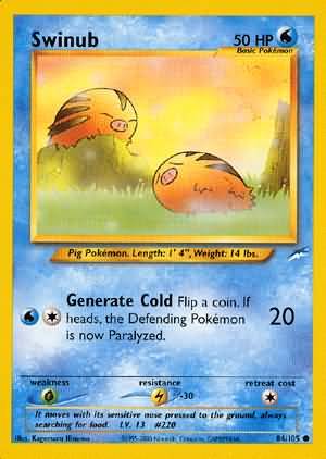 Swinub (84/105) [Neo Destiny Unlimited] | Good Games Adelaide SA