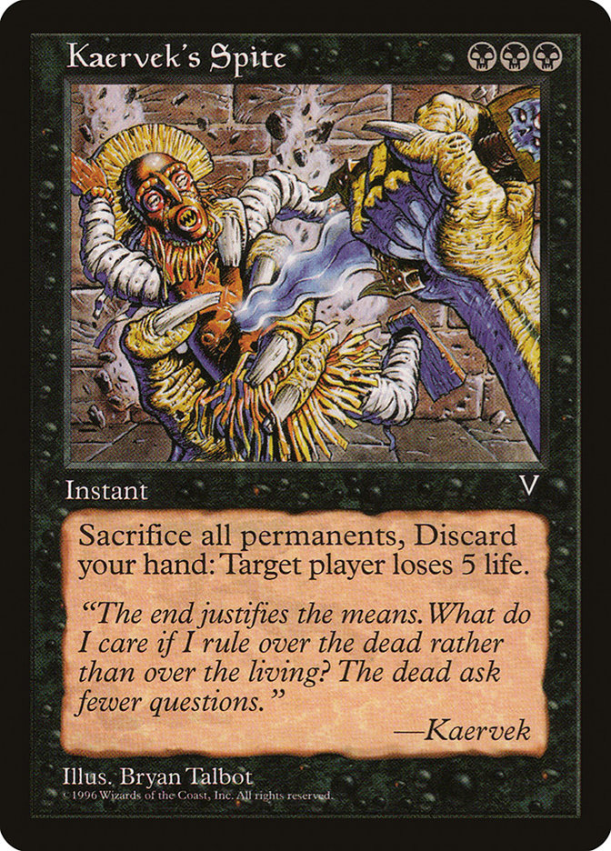 Kaervek's Spite  (Visions)  | Good Games Adelaide SA