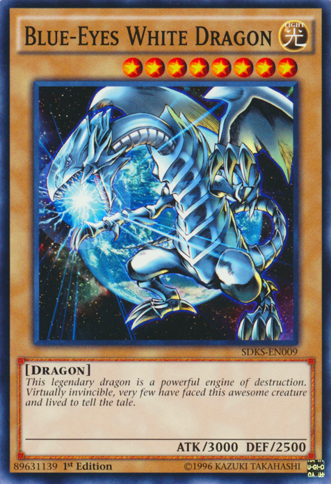 Blue-Eyes White Dragon [SDKS-EN009] Common | Good Games Adelaide SA