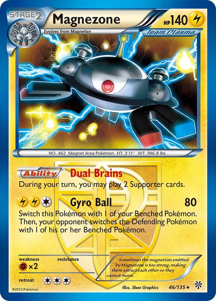 Magnezone Team Plasma 46/135 (Plasma Storm)  - Reverse Holofoil | Good Games Adelaide SA