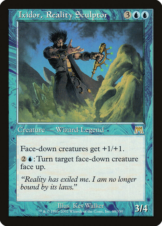 Ixidor, Reality Sculptor 89 (Onslaught)  - Foil | Good Games Adelaide SA
