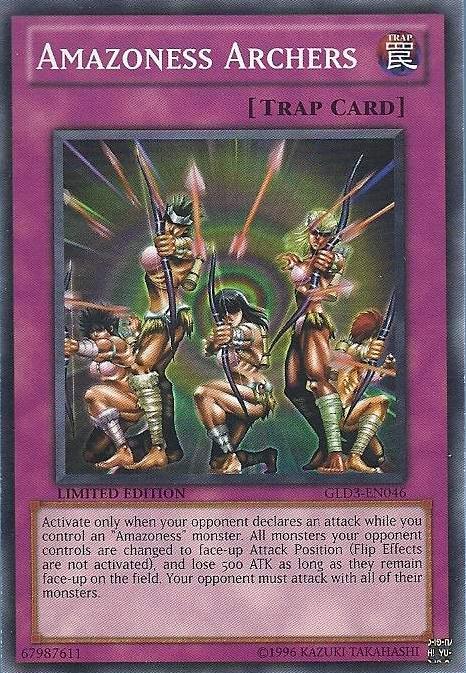 Amazoness Archers [GLD3-EN046] Common | Good Games Adelaide SA
