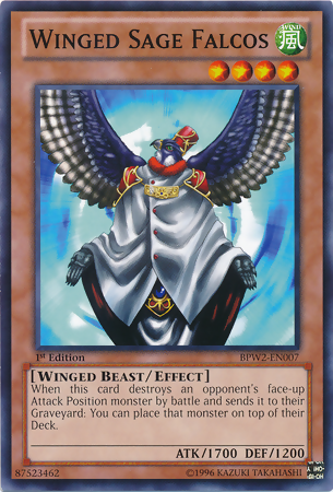 Winged Sage Falcos [BPW2-EN007] Common | Good Games Adelaide SA