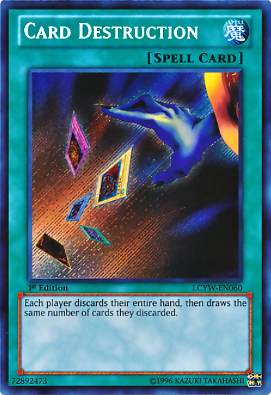 Card Destruction [LCYW-EN060] Secret Rare | Good Games Adelaide SA
