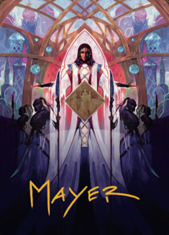 Kayla's Command Art Card (Gold-Stamped Signature) [The Brothers' War Art Series] | Good Games Adelaide SA