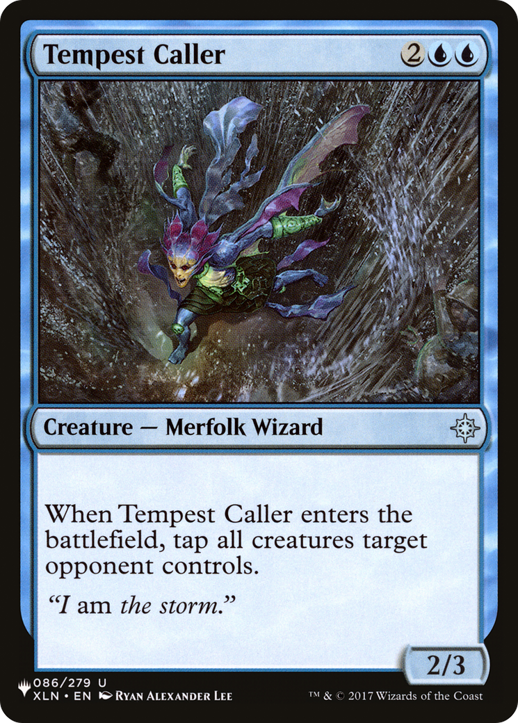 Tempest Caller [The List Reprints] | Good Games Adelaide SA
