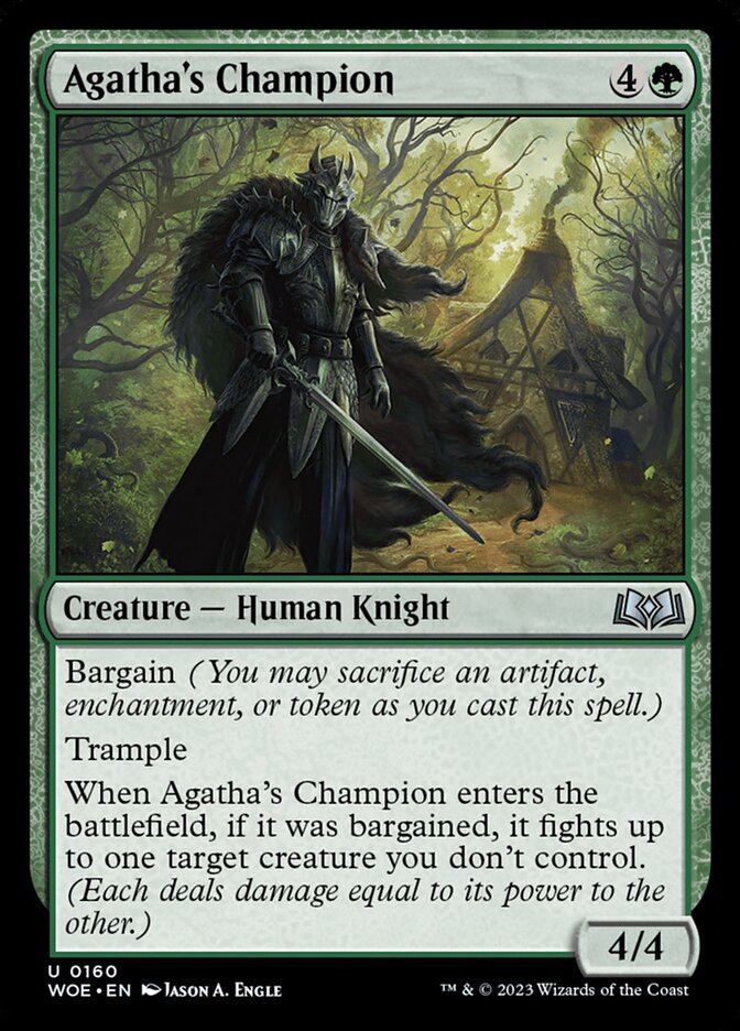 Agatha's Champion 160 (Wilds of Eldraine)  - Foil | Good Games Adelaide SA