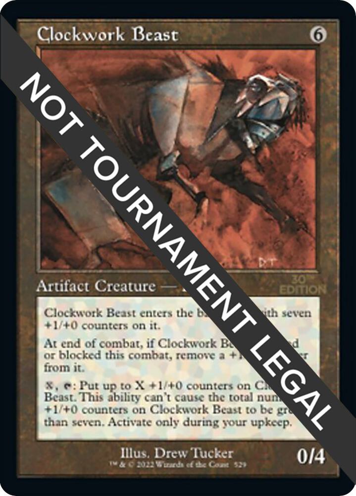 Clockwork Beast Retro Frame 529/594 (30th Anniversary Edition)  | Good Games Adelaide SA