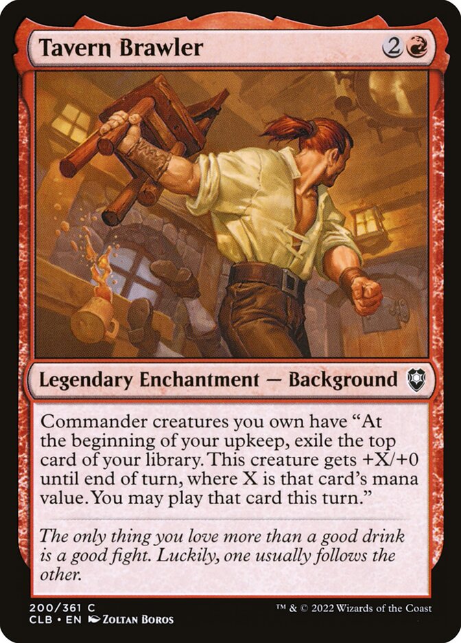 Tavern Brawler 200 (Commander Legends: Battle for Baldur's Gate)  - Foil | Good Games Adelaide SA