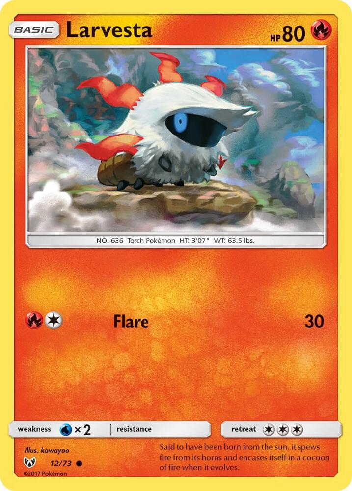 Larvesta 12/73 (Shining Legends)  | Good Games Adelaide SA