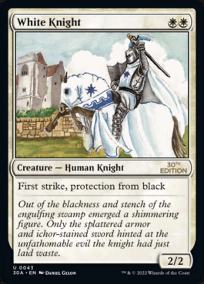 White Knight [30th Anniversary Edition] | Good Games Adelaide SA