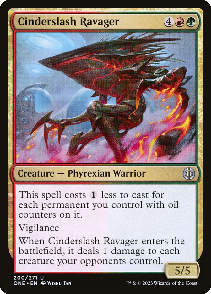 Cinderslash Ravager 200 (Phyrexia: All Will Be One)  | Good Games Adelaide SA