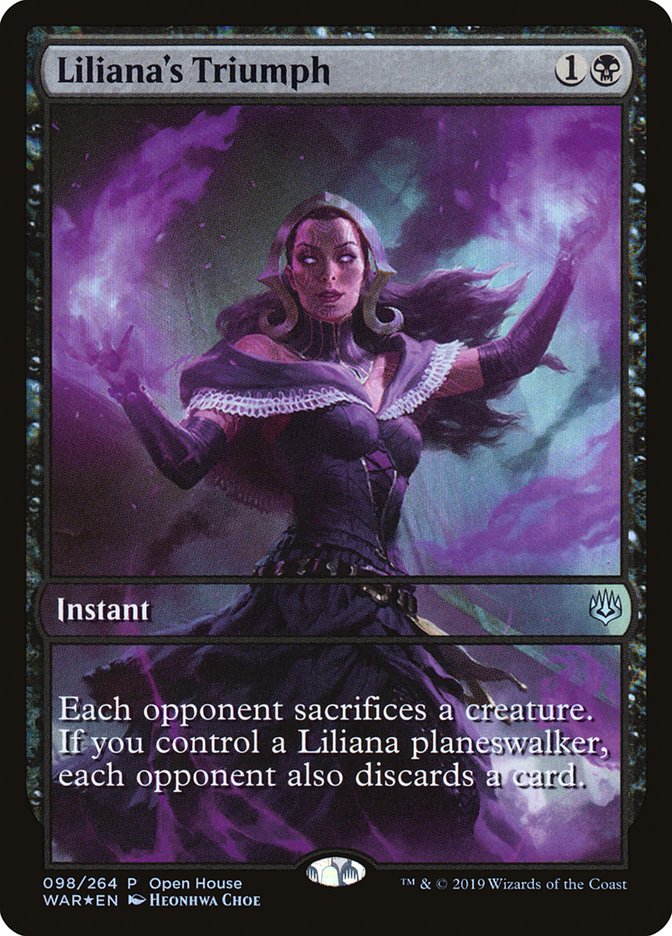 Liliana's Triumph [War of the Spark Promos] | Good Games Adelaide SA
