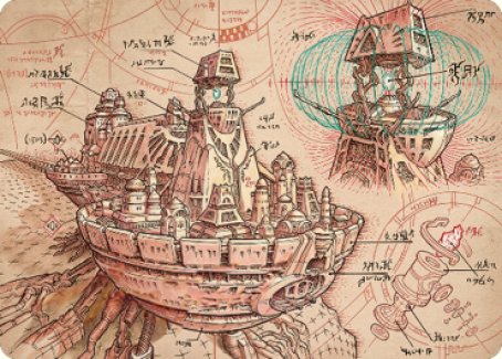 Defense Grid Art Card [The Brothers' War Art Series] | Good Games Adelaide SA