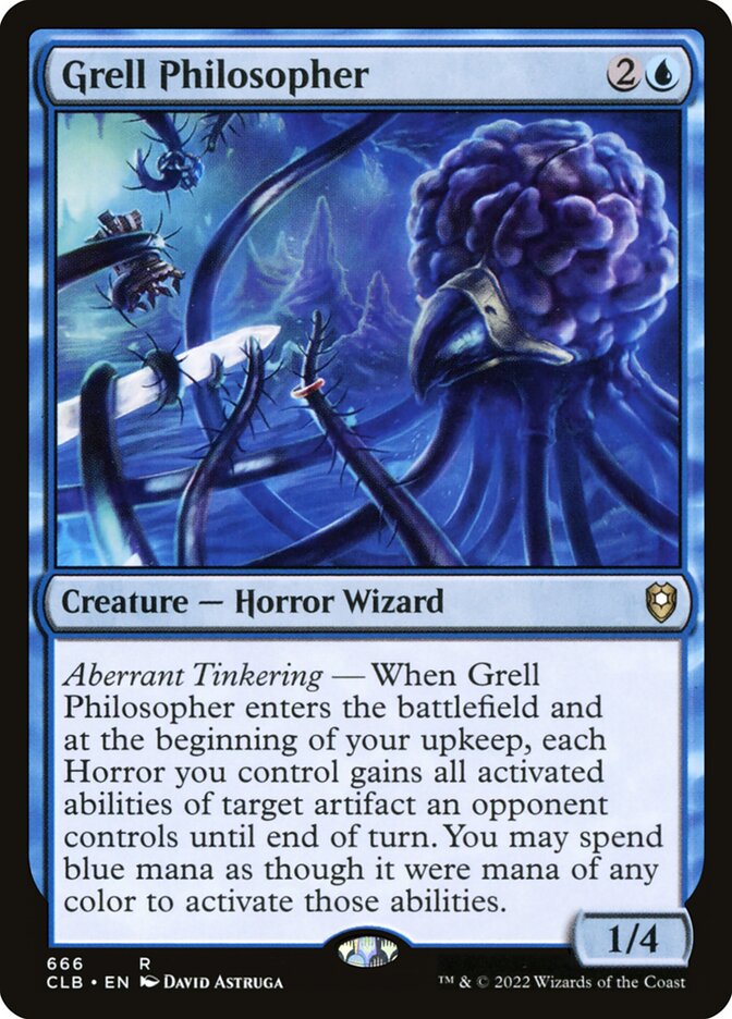 Grell Philosopher 666 (Commander Legends: Battle for Baldur's Gate)  | Good Games Adelaide SA