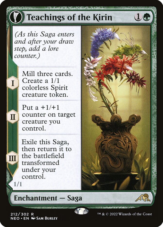 Teachings of the Kirin // Kirin-Touched Orochi 212 (Kamigawa: Neon Dynasty)  | Good Games Adelaide SA